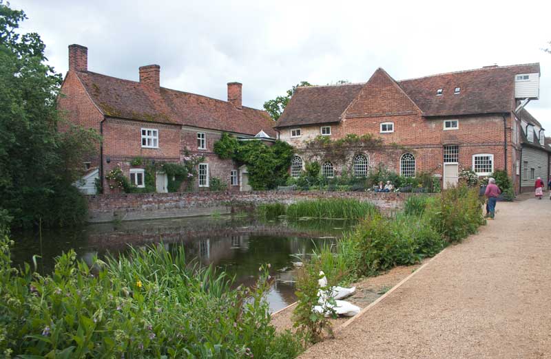 Flatford Mill and Millers House. 